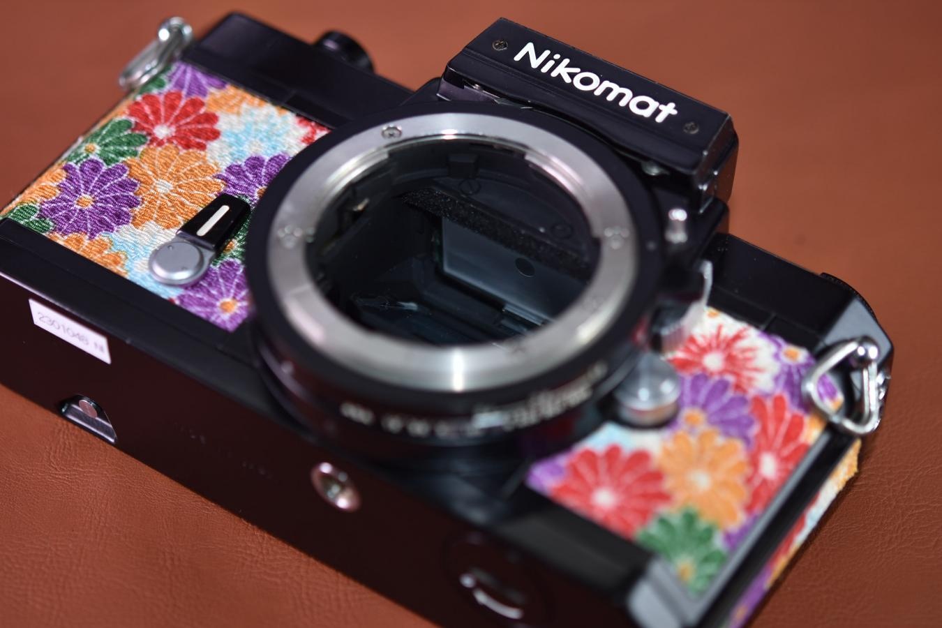 【リメイクカメラ】Nikomat FTN ブラック 【モルト交換済】