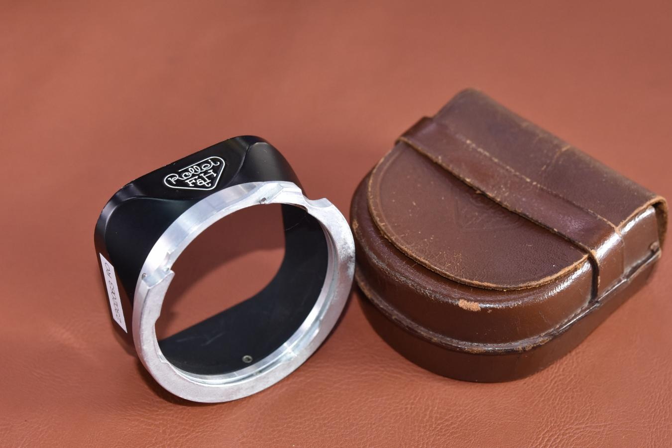 Rollei BII メタルフード 純正ケース付【Rollei flex 3.5F等用】