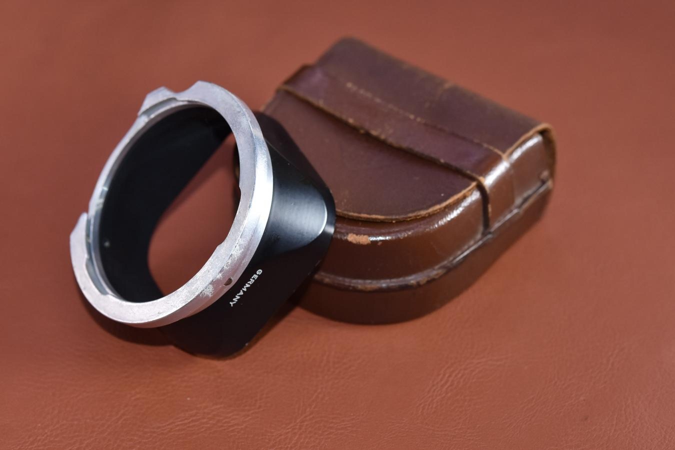 Rollei BII メタルフード 純正ケース付【Rollei flex 3.5F等用】