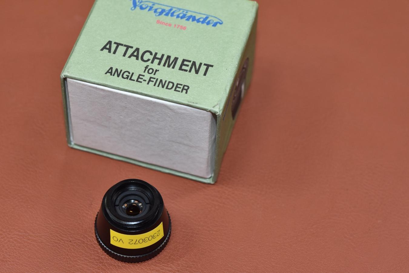 【希 少】 Voigtlander ANGLE-FINDER ATTACHMENT 25mm 【元箱付】