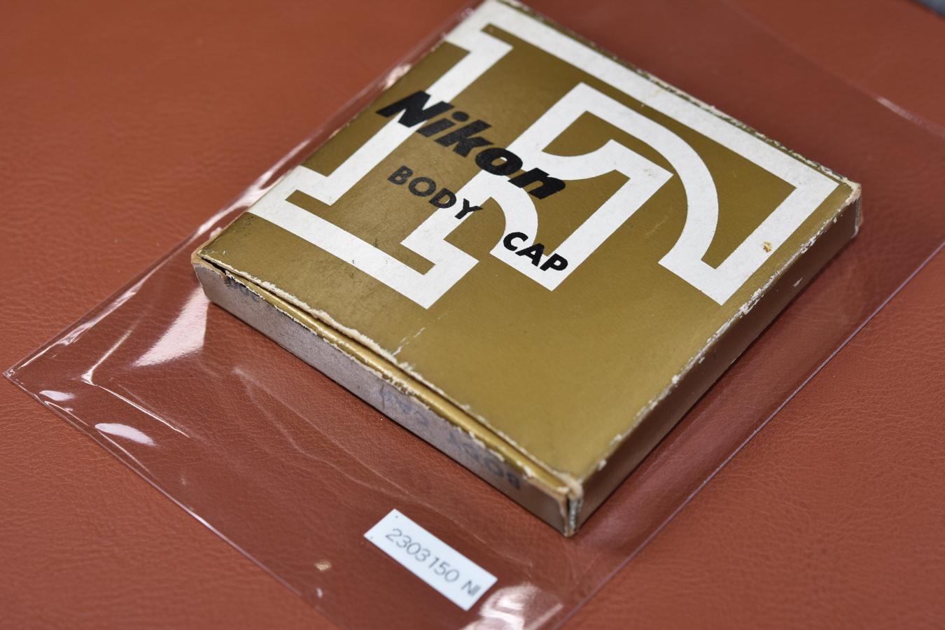 【希 少】日本光学 Nikon F、F2時代 BODY CAP 【元箱付】