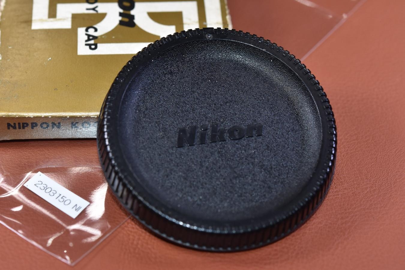 【希 少】日本光学 Nikon F、F2時代 BODY CAP 【元箱付】