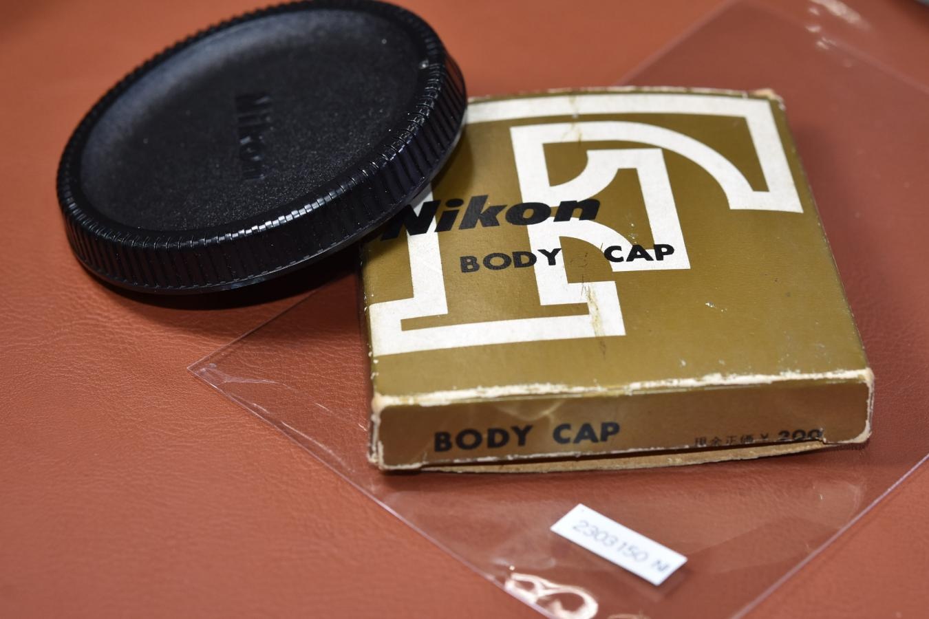 【希 少】日本光学 Nikon F、F2時代 BODY CAP 【元箱付】
