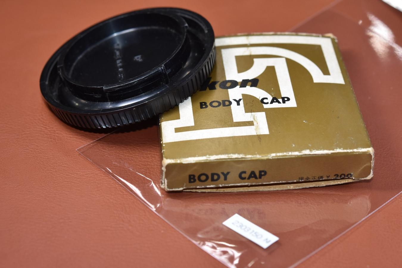 【希 少】日本光学 Nikon F、F2時代 BODY CAP 【元箱付】