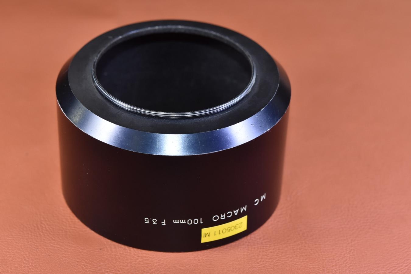 【絶版アクセサリー】minolta MC MACRO 100mm F3.5用METAL HOOD