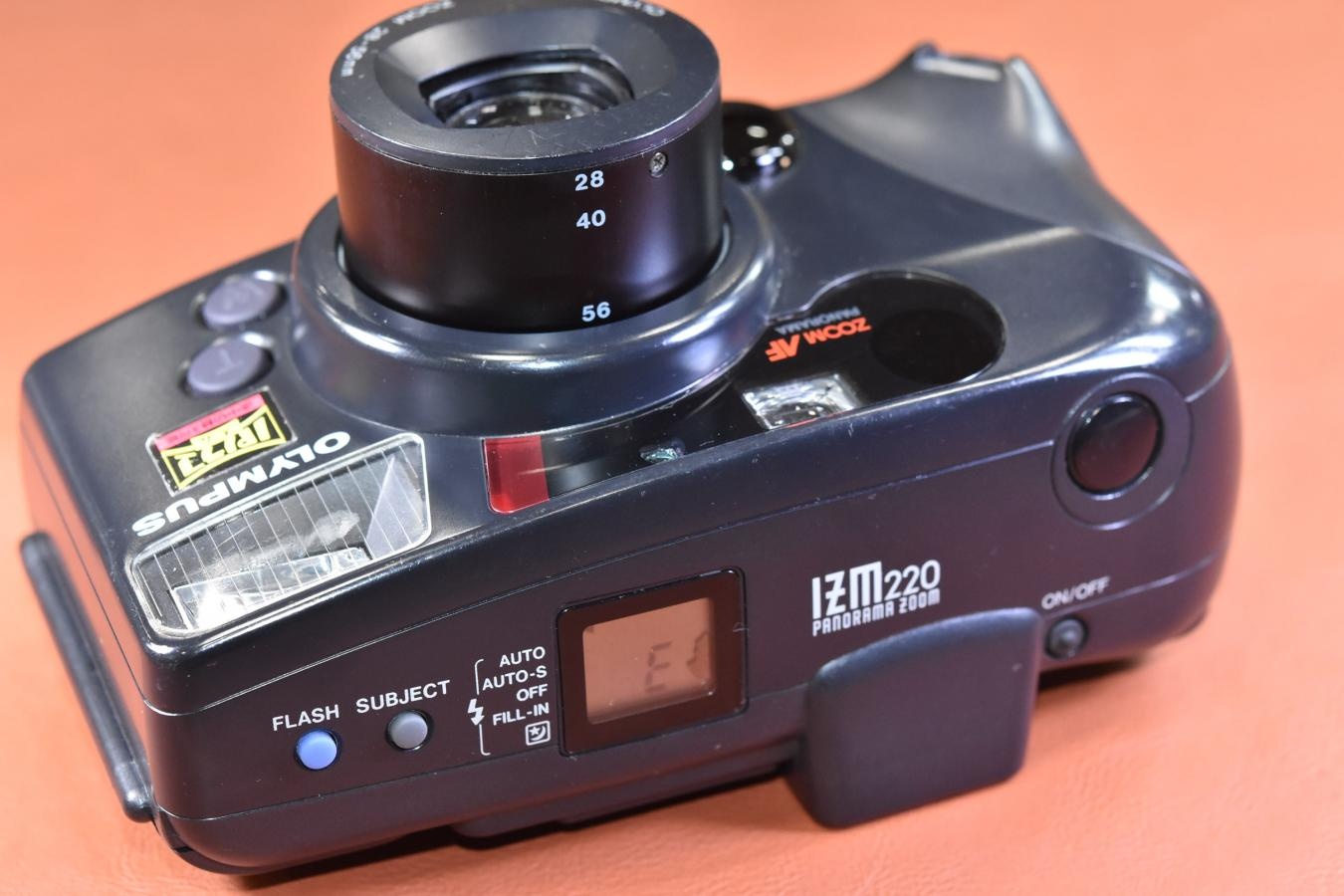 【B級特価品】OLYMPUS IZM120 PANORAMA ZOOM 【OLYMPUS LENS ZOOM 28-56mm搭載】