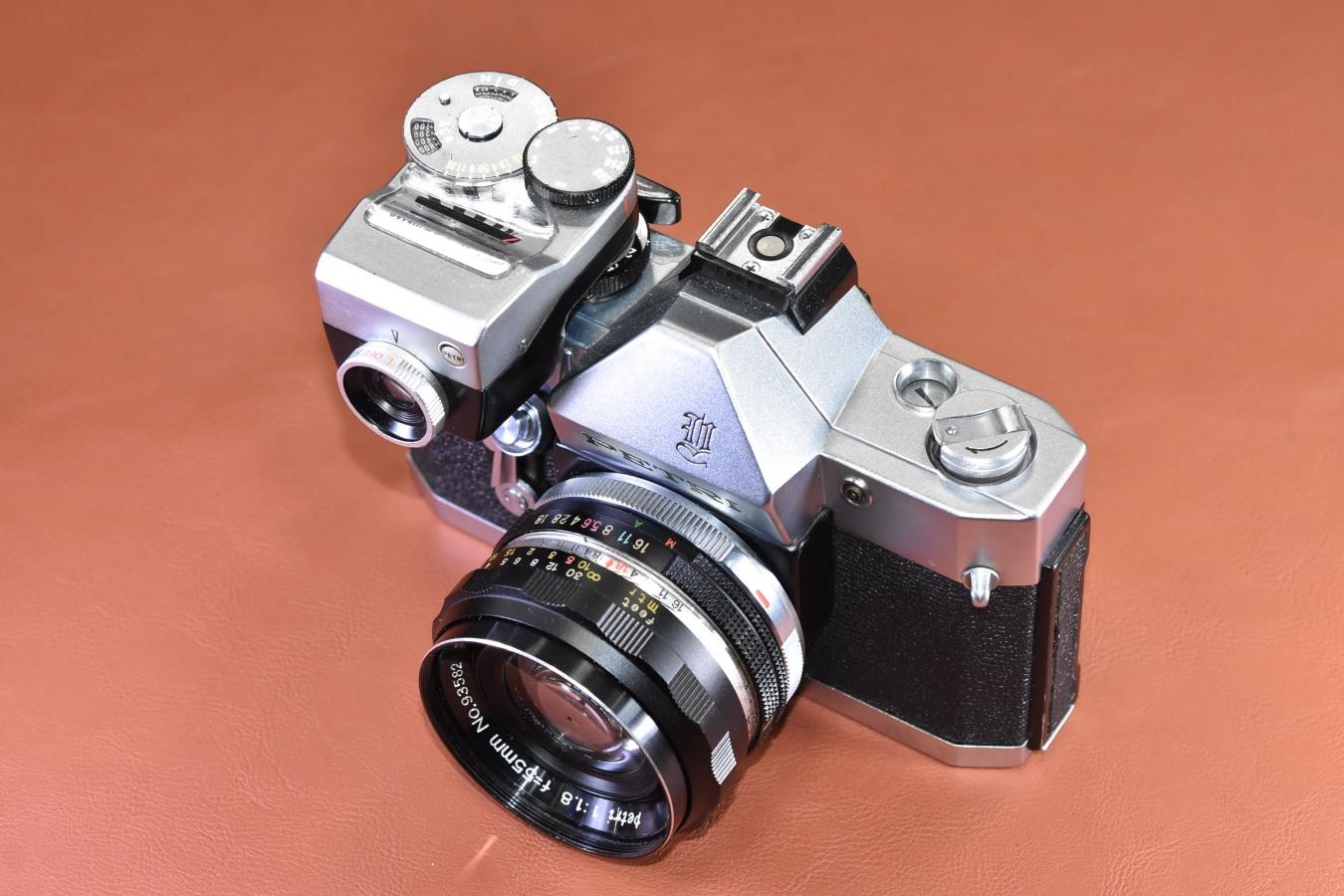 【希 少】PETRI V6II C.C Auto petri 55/1.8付 【PETRI CdS METER 付】