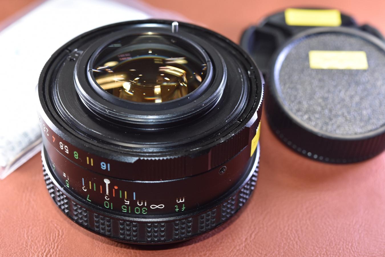 【希 少】EBC FUJINON 50mm F1.4 前期型 整備済【M42マウントレンズ】