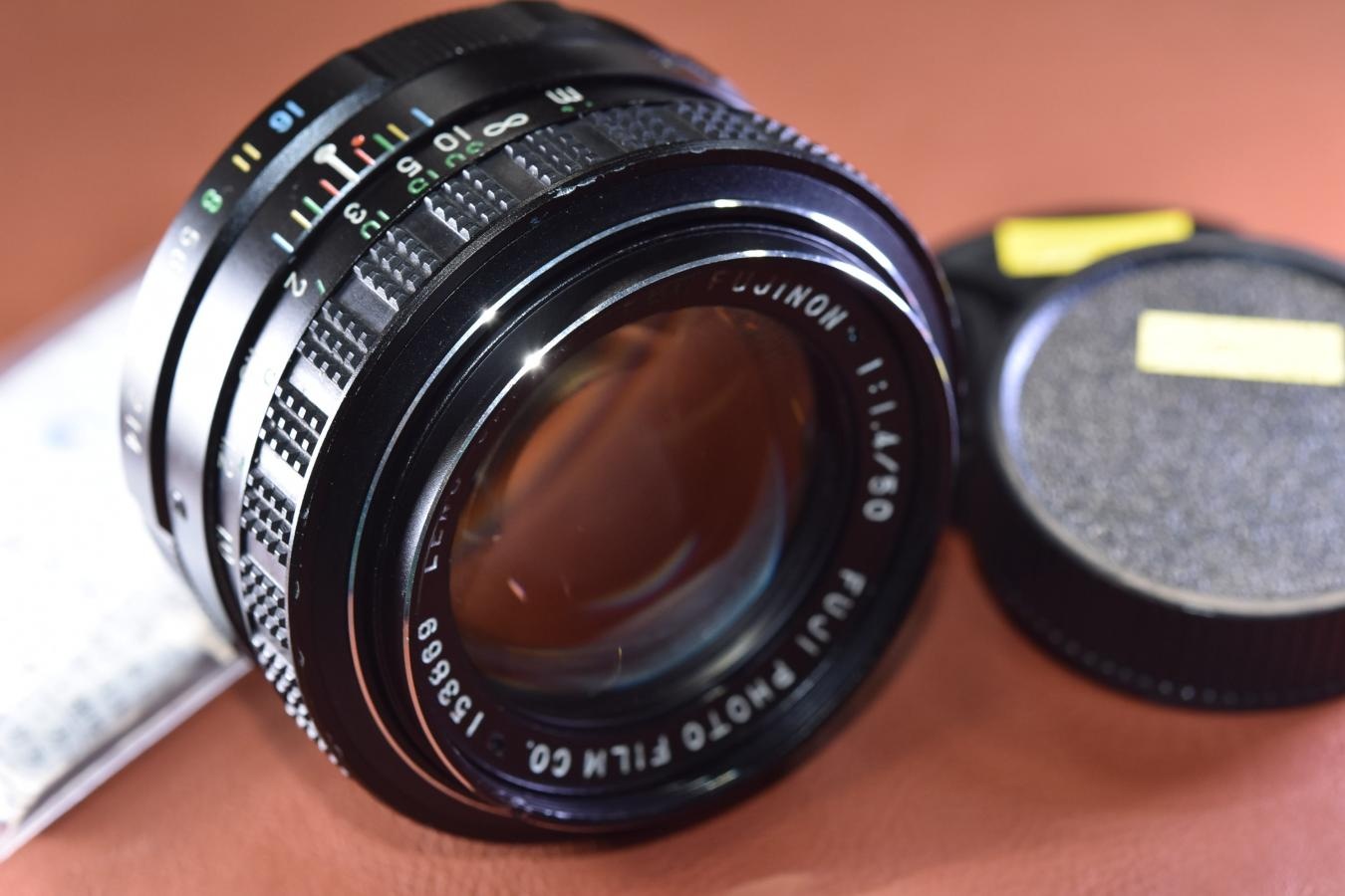 【希 少】EBC FUJINON 50mm F1.4 前期型 整備済【M42マウントレンズ】