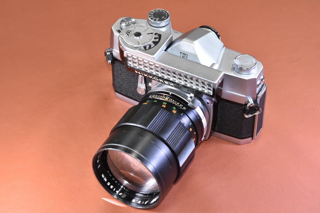 【希 少】NIKKOREX F メーター付 【NIKKOREX LENS SEKOR 135/2.8付】