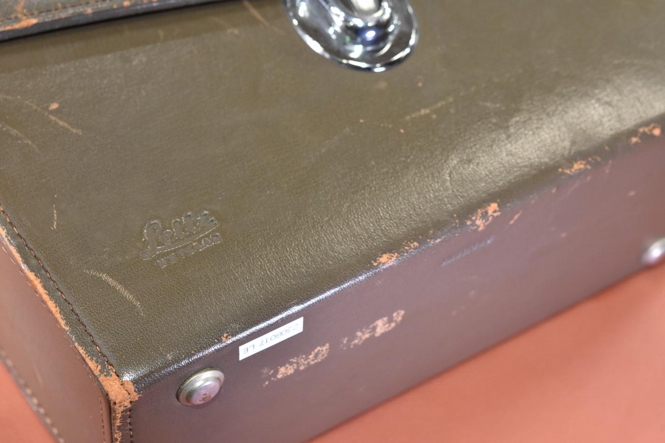 【希 少】LEICA 本革カメラケース 【LEITZ WETZLAR 刻印あり】