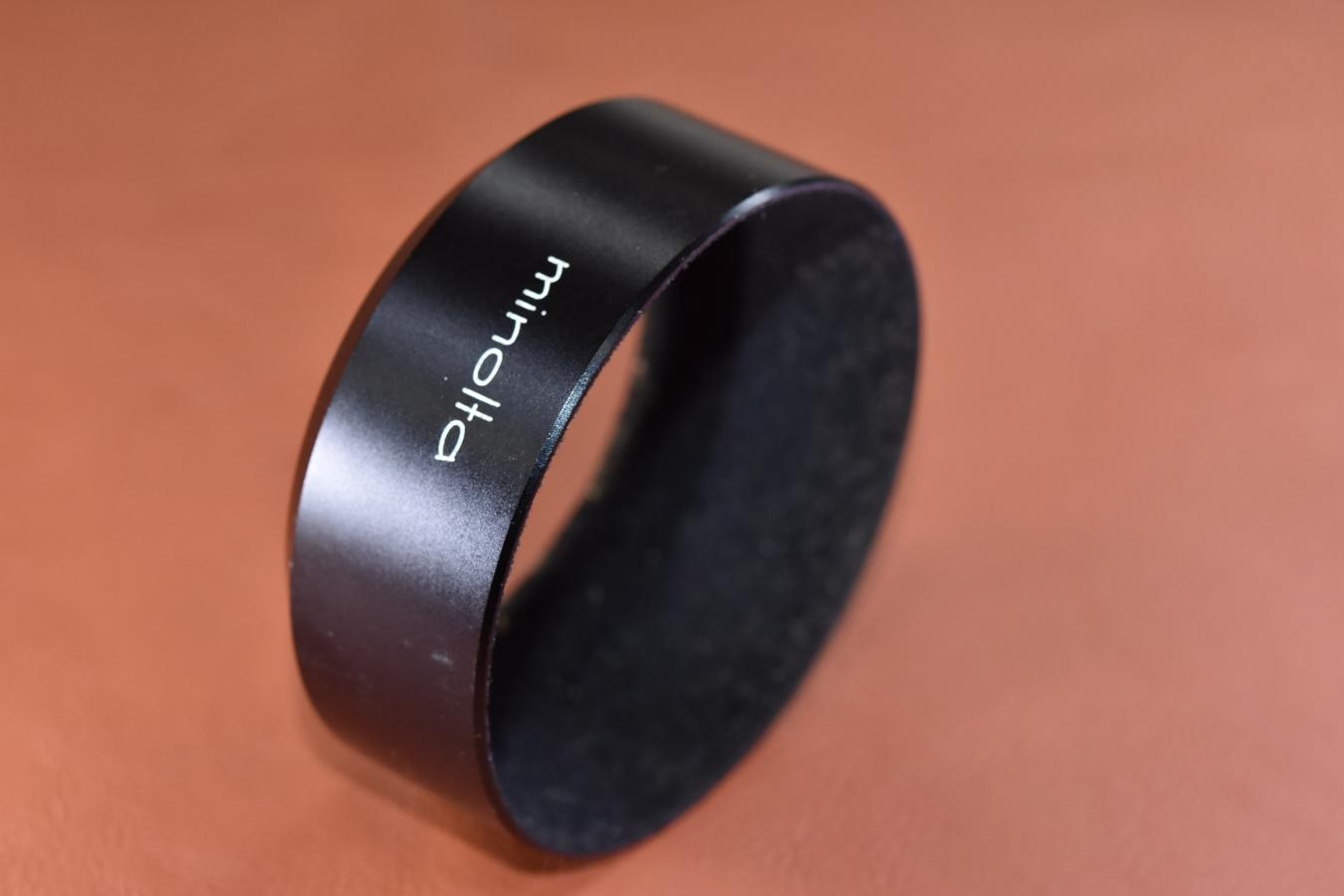 minolta LENS SHADE D52ND 【52mm径メタルフード MC 55/1.7 等用】