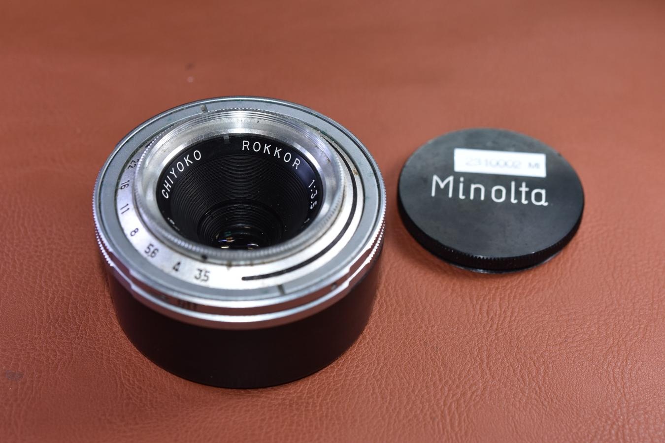【希 少】千代田光学 CHIYOKO ROKKOR 3.5cm F3.5【MINOLTA SUPER A用】