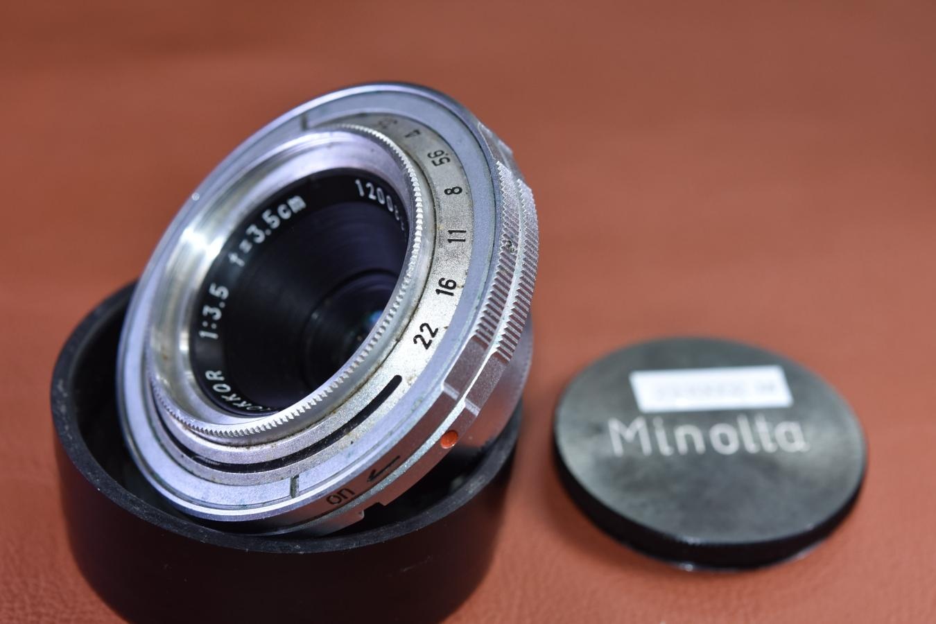 【希 少】千代田光学 CHIYOKO ROKKOR 3.5cm F3.5【MINOLTA SUPER A用】