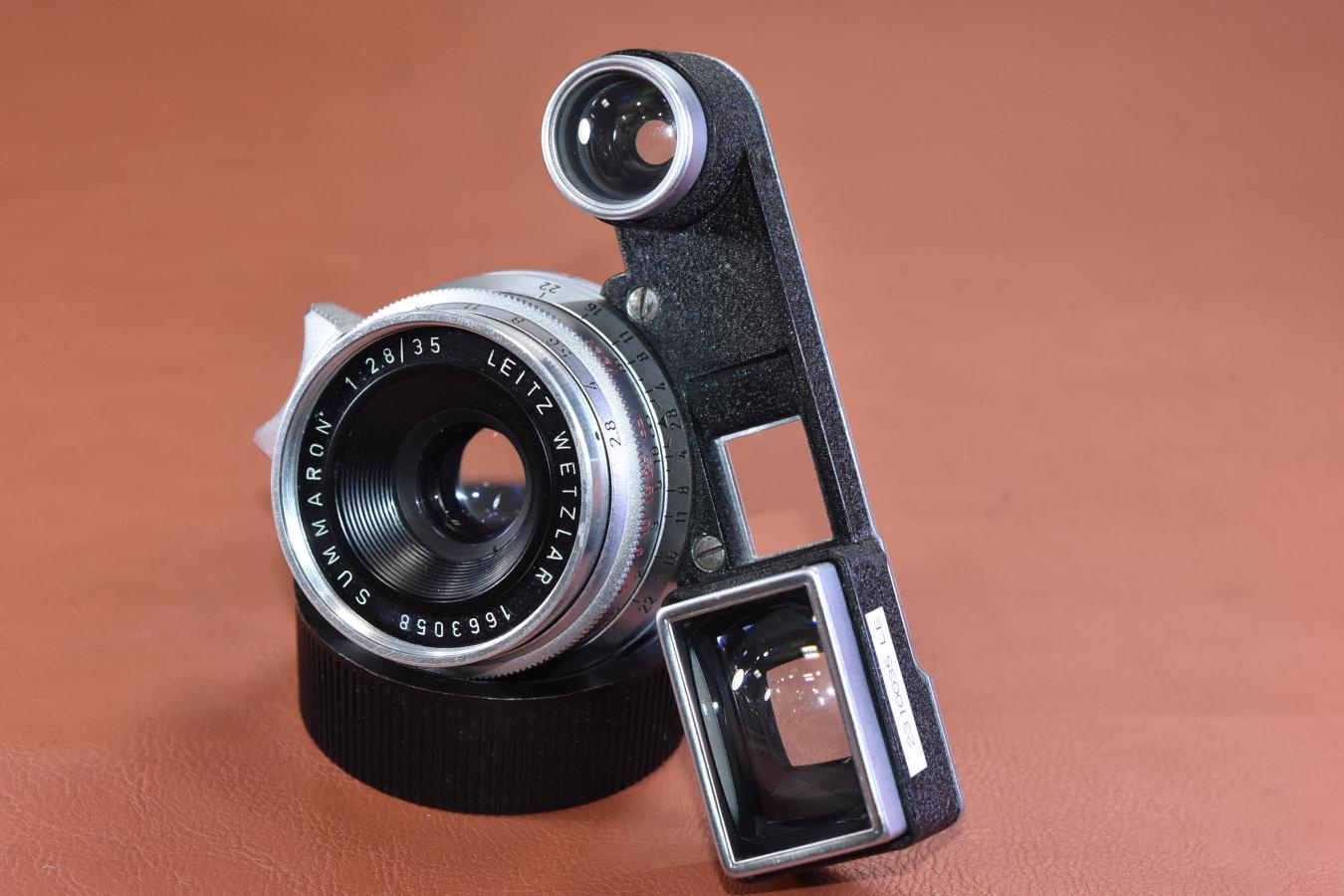 LEICA SUMMARON M 35mm F2.8 メガネ付 【166万台1959年製】