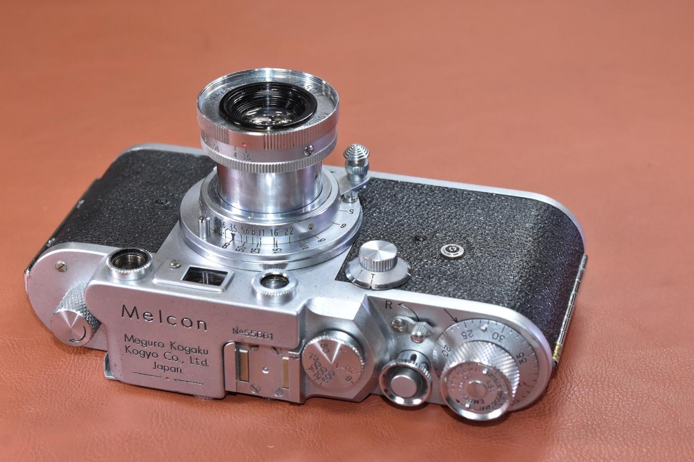 目黒光学 Melcon I型 Konishiroku Hexar 50/3.5 沈胴付
