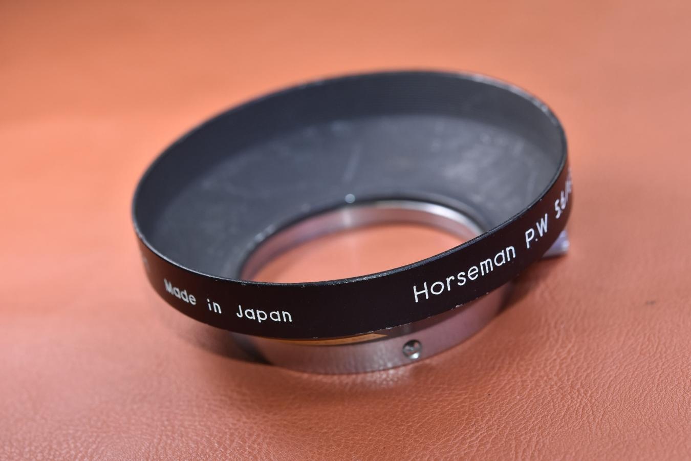 【絶版アクセサリー】Horseman 内径42mm被せ式 METAL HOOD 【HorsemanPW6.5cm F5.6、Super Horseman 6.5cm F7等用】