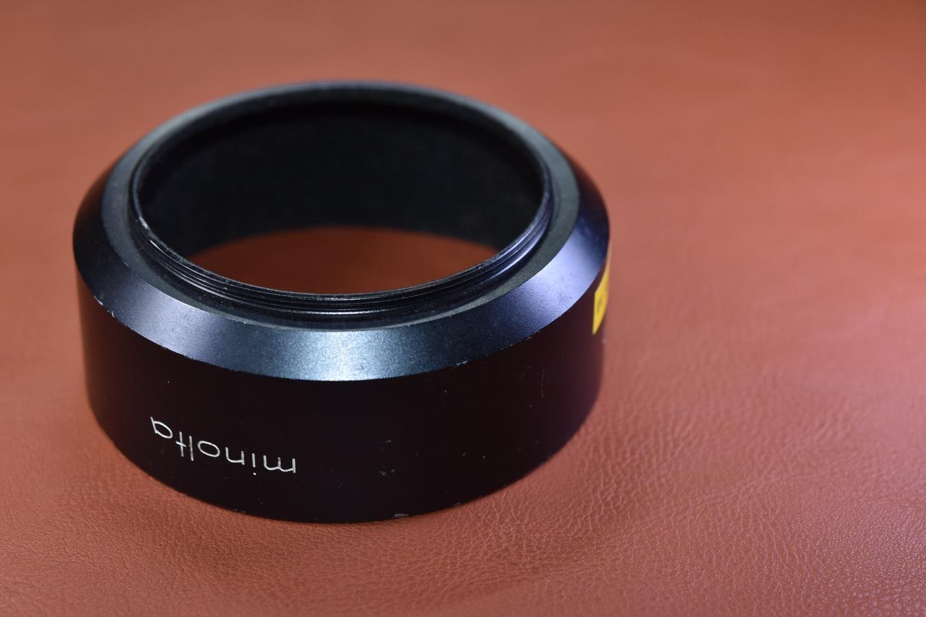 【絶版アクセサリー】minolta D52ND 【minolta MC 55/1.7等用】