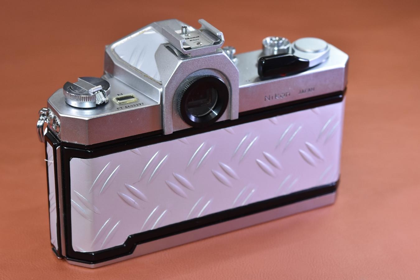 【リメイクカメラ】Nikomat FTN Silver 純正アクセサリーシュー付【モルト交換済】