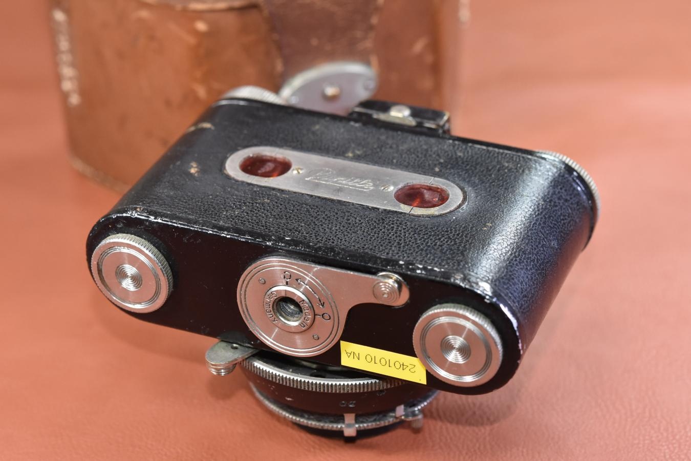 【希 少】Nagel Pupille 純正ケース付【Schneider-Kreuznach Xenon 4.5cm F2 レンズ搭載】