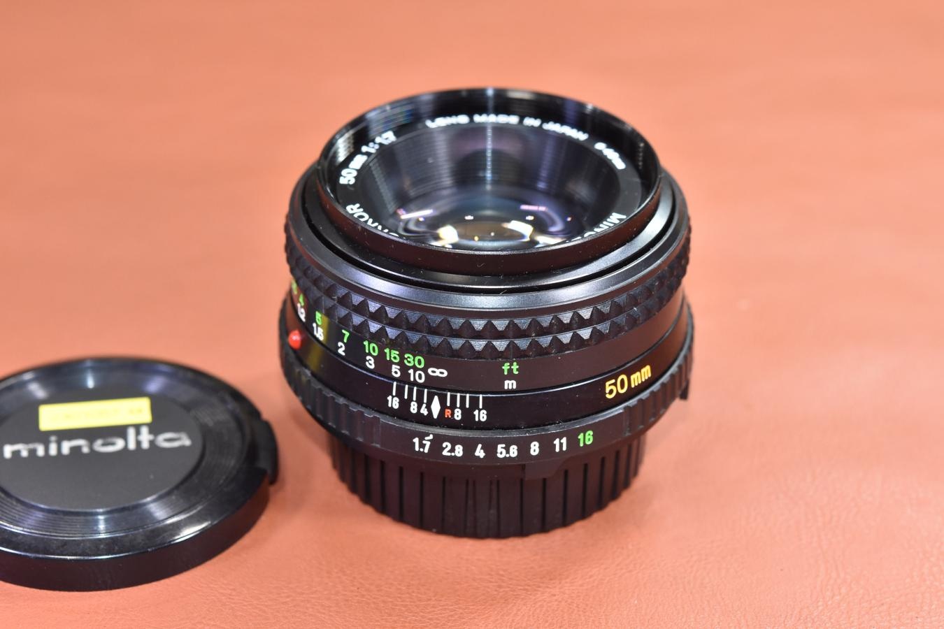 MINOLTA MD ROKKOR 50mm F1.7 【カメラ女子に絶大な人気のオールドレンズ】