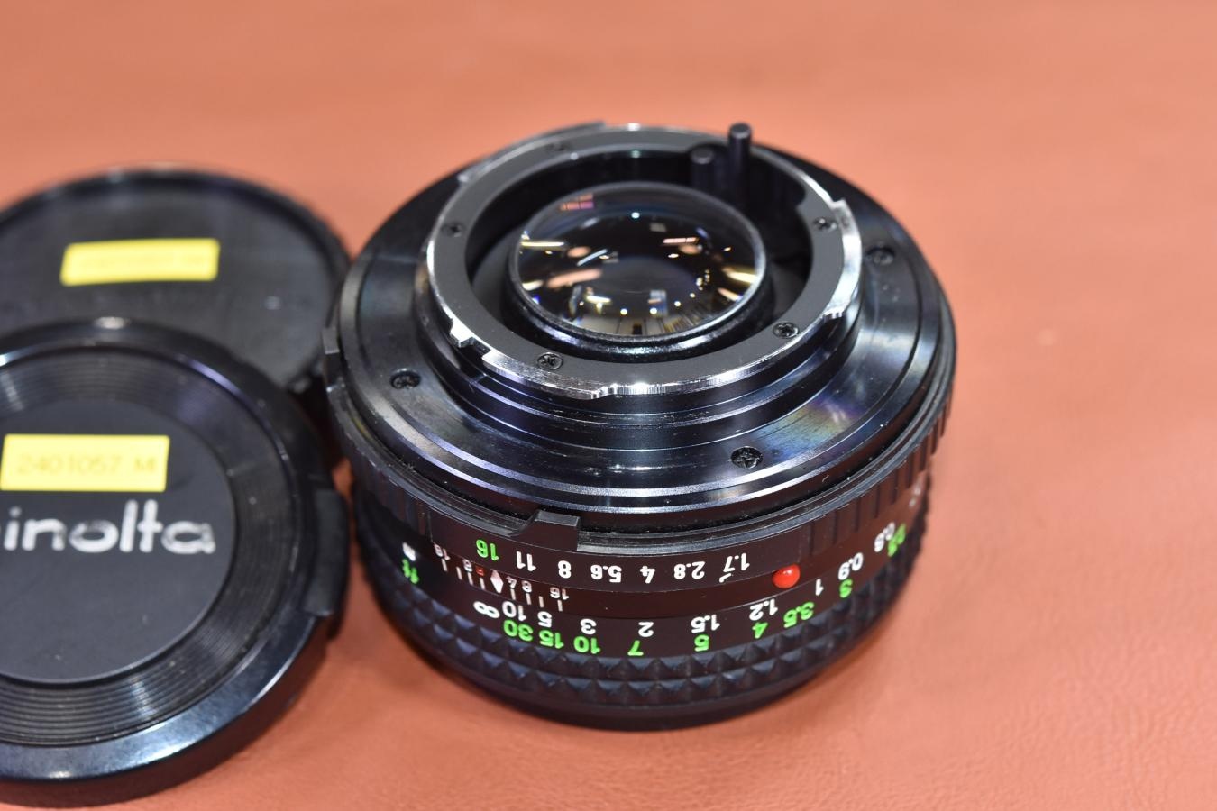 MINOLTA MD ROKKOR 50mm F1.7 【カメラ女子に絶大な人気のオールドレンズ】