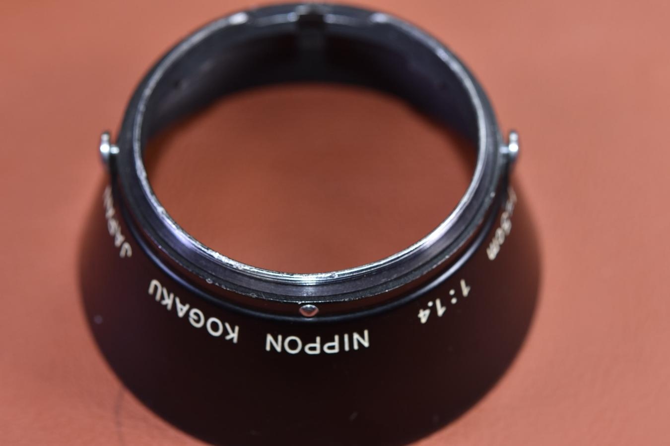 NIPPON KOGAKU 5cm F1.4 METAL HOOD 【Nikon Sマウント 50/1.4用】