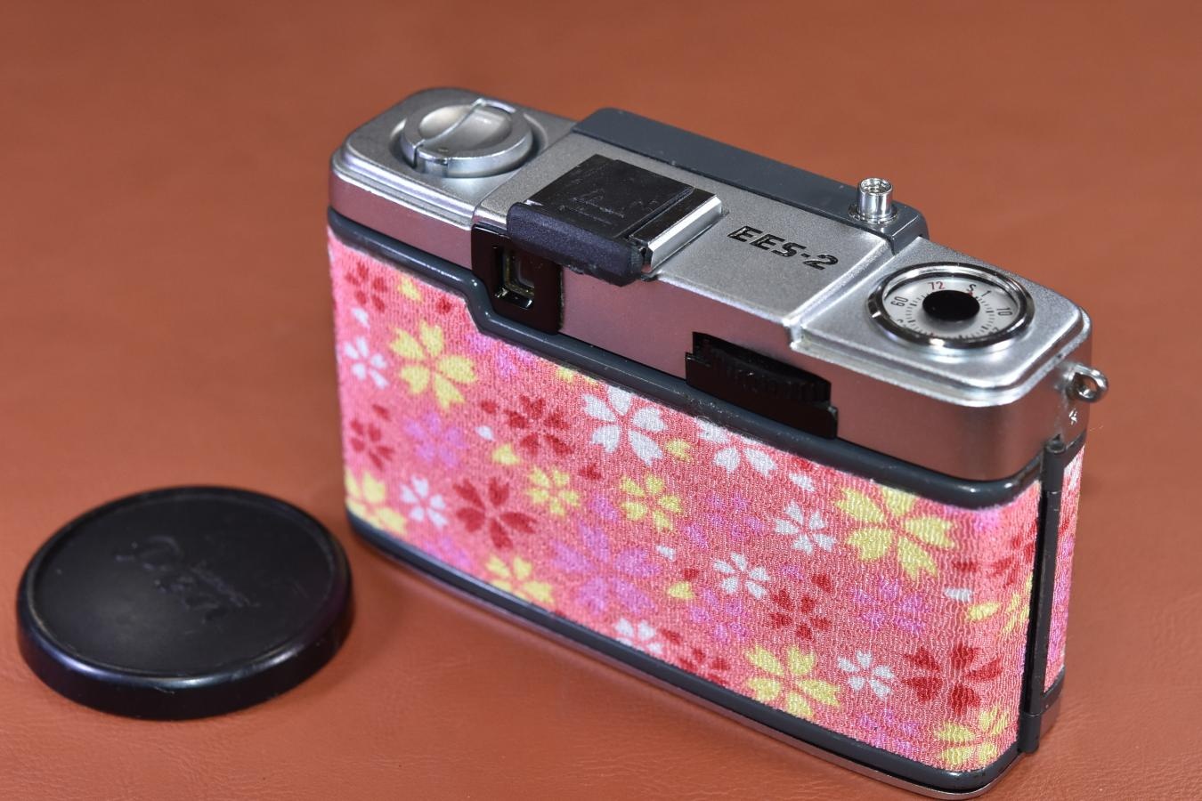 【リメイクカメラ】OLYMPUS PEN EES-2 モルト交換済 【Olympus D.Zuiko 30/2.8 レンズ搭載】