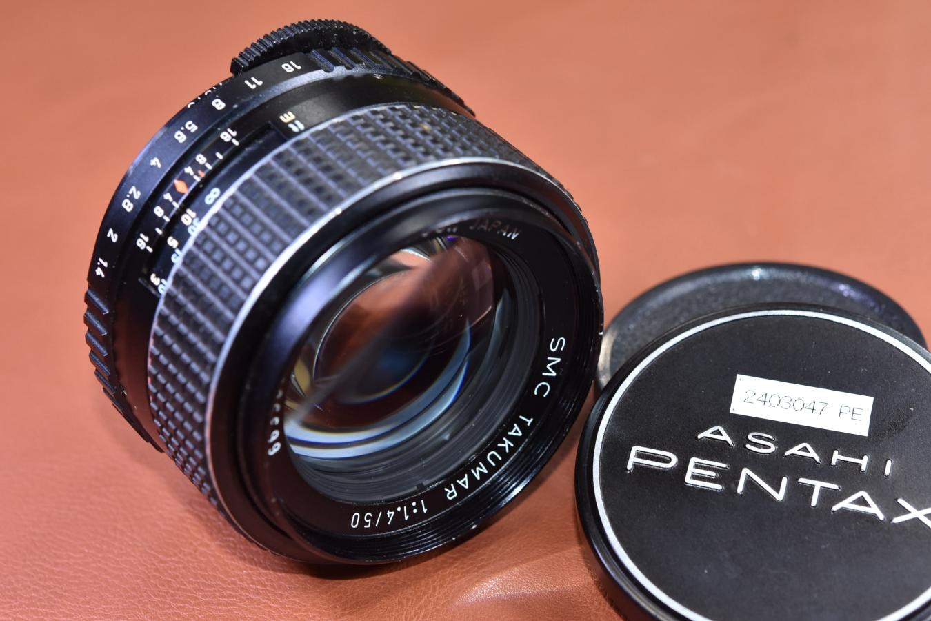 PENTAX SMC TAKUMAR 50mm F1.4【カメラ女子に絶大な人気のオールドレンズ M42マウントレンズ】
