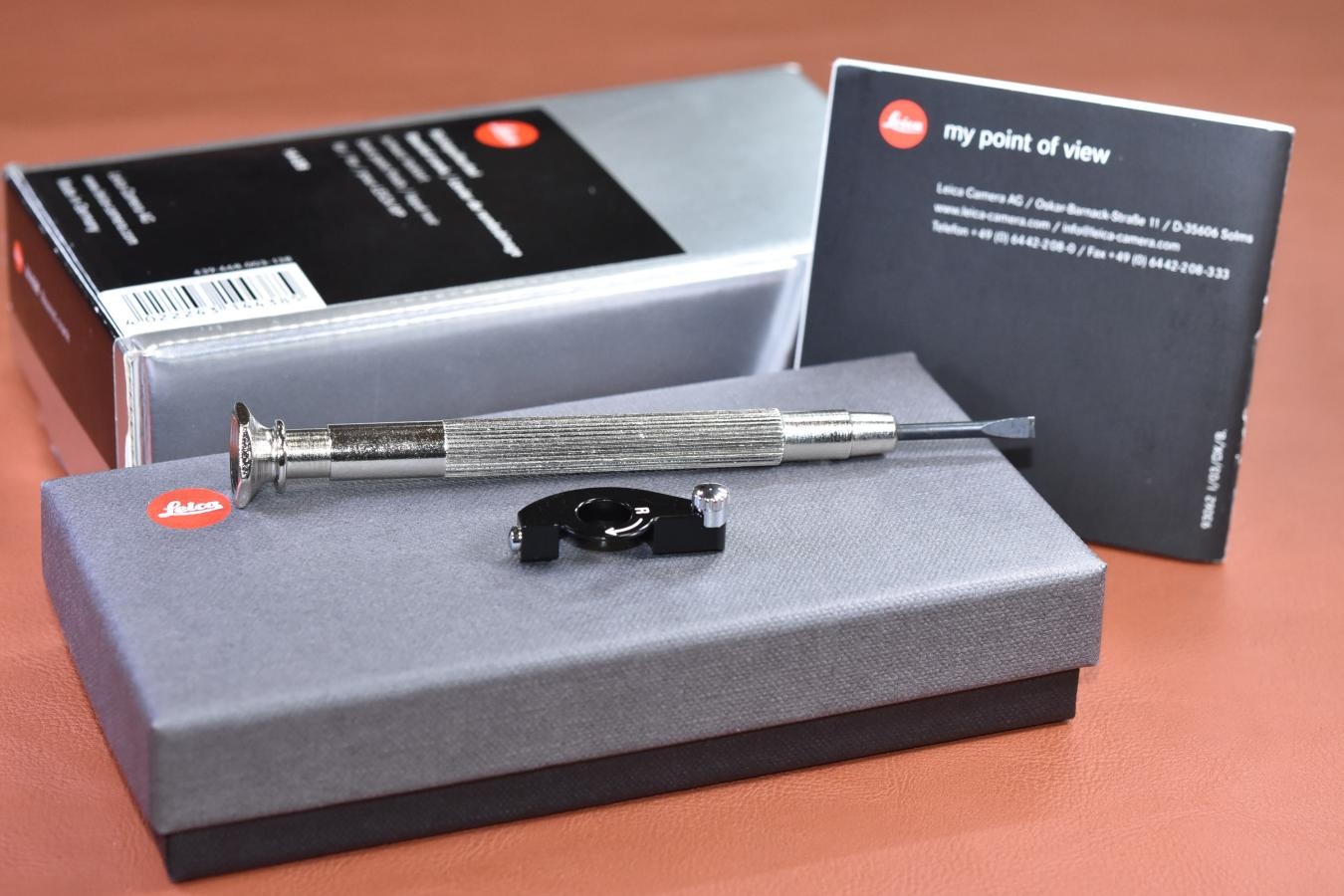 【希 少】LEICA Rewind crank Black Paint 14438 元箱付【LEICA MP用】