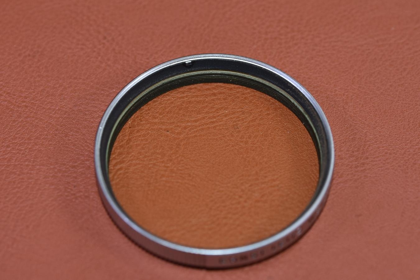 【希 少】LEICA XOOQG 41mm径 Yellow Filter 【ズマリット50/1.5、ズミルックス35/1.4初期型用】