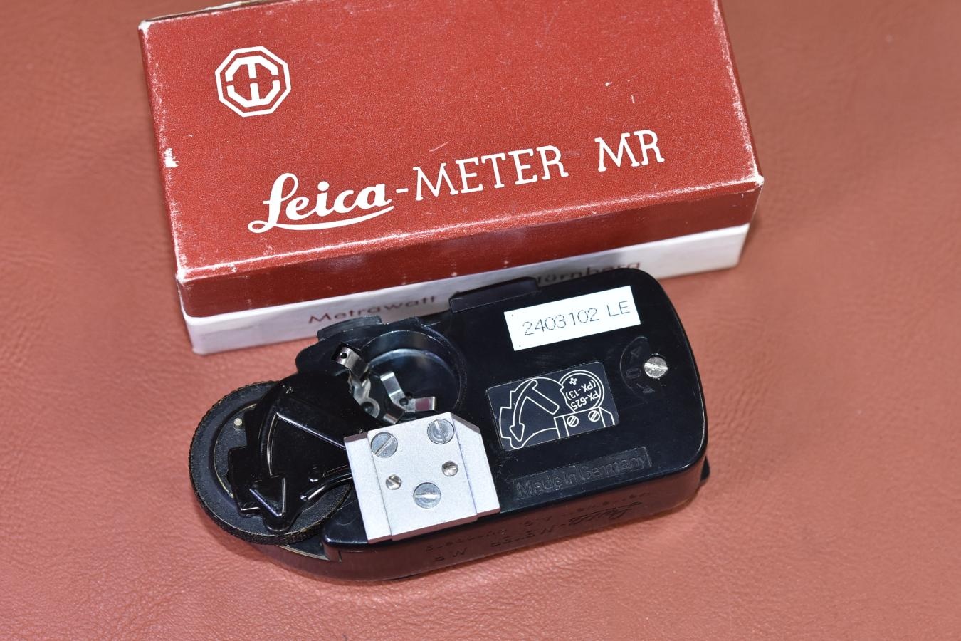 【希 少】LEICA MR METER Black Paint 【元箱付】