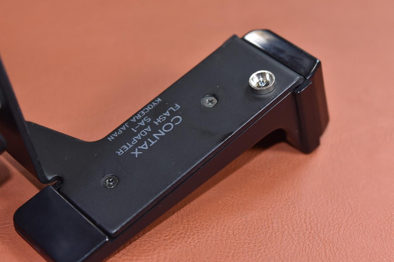 CONTAX FLASH ADAPTER SA-1 CONTAX T2、TVS等用 【キレイな物をお探しの方必見!!自信ありの逸品!!】