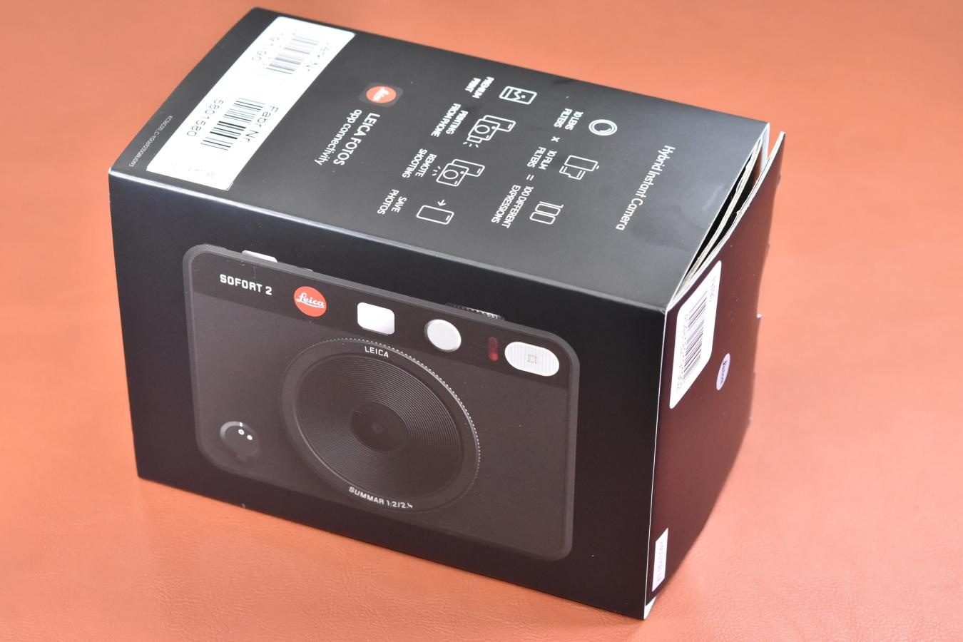 【未 使 用 品】 LEICA SOFORT 2 Black【開封しているが新品購入後1度も使用していない】