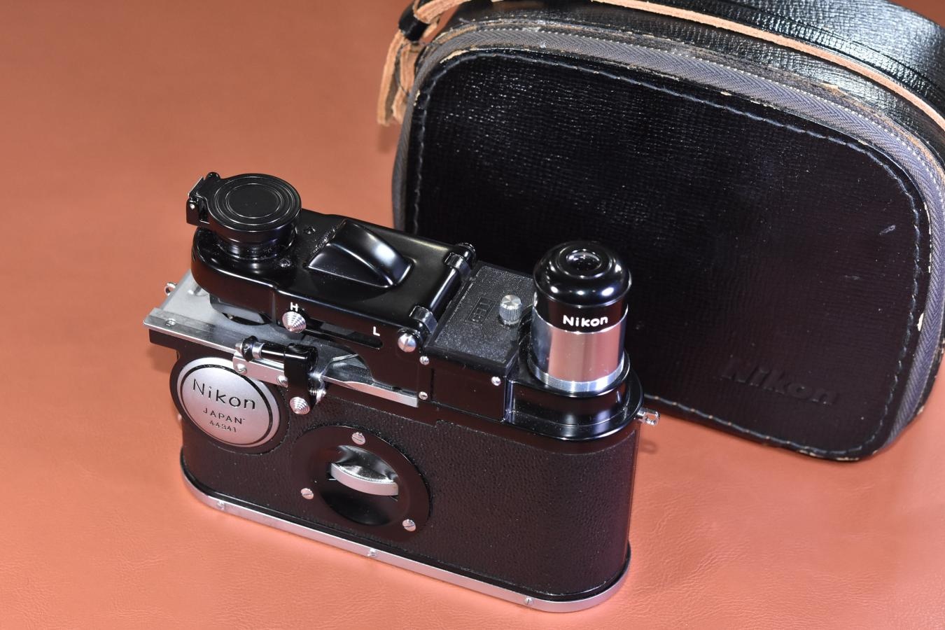 【希 少】Nikon 携帯顕微鏡 H型 ベトナム戦争で米兵が使用したことで有名【前オーナーが元カメラのきむらカリスマ修理職人 田口由明氏所有】