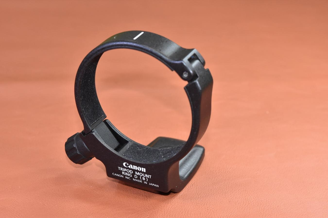 Canon TRIPOD MOUNT RING D (B) 【Canon EF 100/2.8L MACRO IS USM用 定価19800円】※キレイな物をお探しの方必見!!自信ありの逸品!!