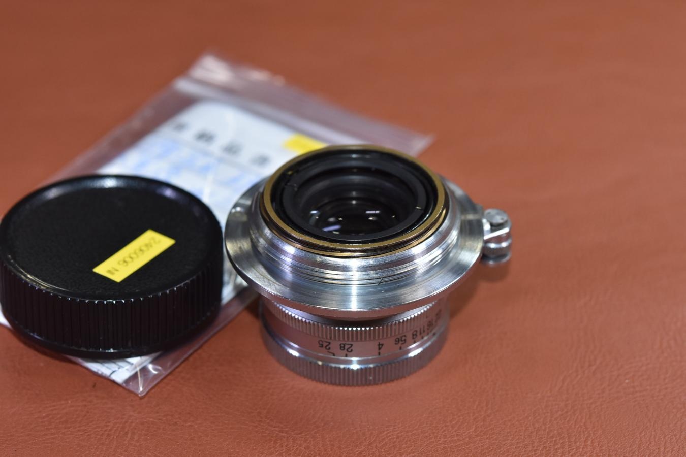 【希 少】Nippon Kogaku W-NIKKOR・C 3.5cm F2.5 整備済 【LEICA Lマウントレンズ】