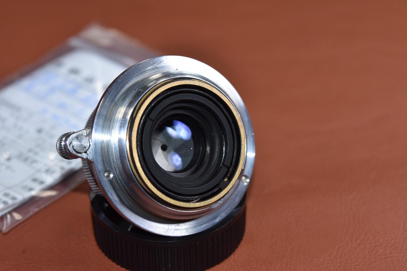 【希 少】Nippon Kogaku W-NIKKOR・C 3.5cm F2.5 整備済 【LEICA Lマウントレンズ】