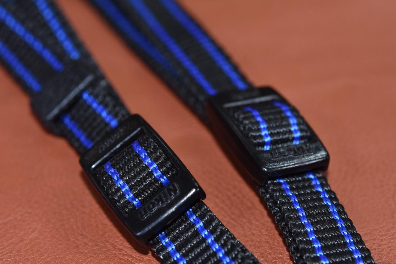 【未使用品 希 少】Nikon PROFESSIONAL Strap Blue 【ニコンカメラ誕生55周年記念モデル】