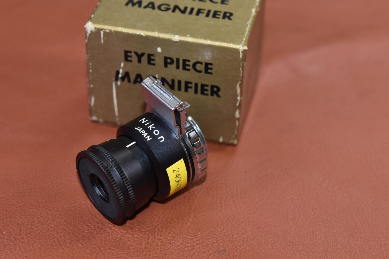 【希 少】Nikon EYE PIECE MAGNIFIER 元箱付 【Nikon F、F2、Nikomat用】