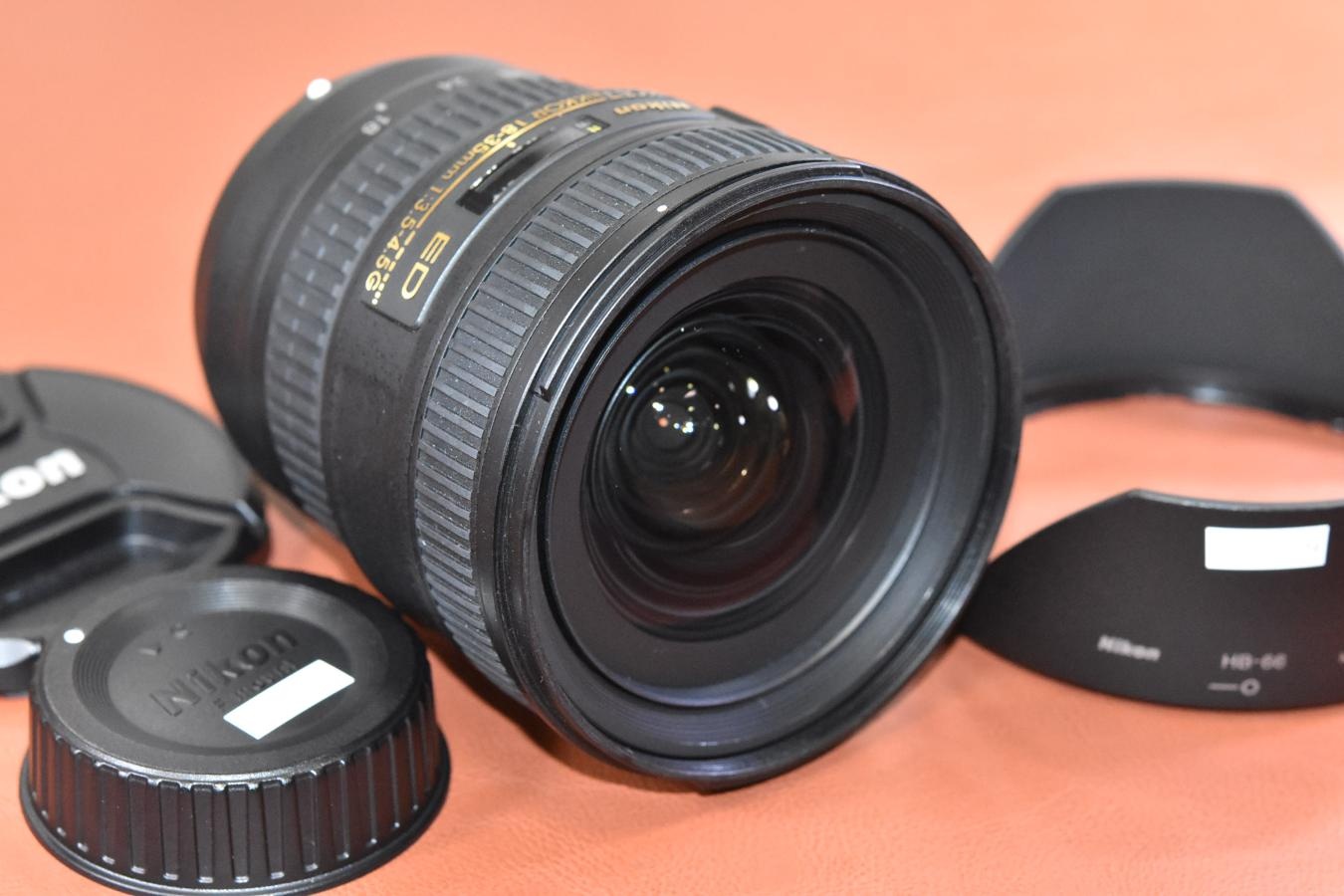 AF-S NIKKOR 18-35mm F3.5-4.5G ED 純正フードHB-66付 【キレイな物をお探しの方必見!!自信ありの逸品!!】