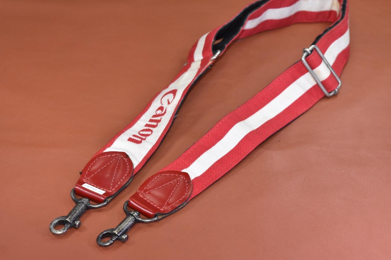 【希 少】Canon CPE 紅白 Strap