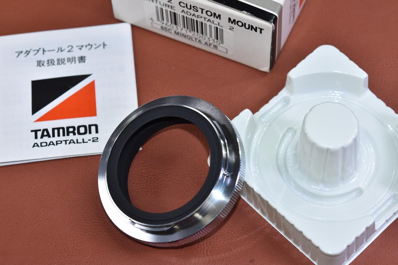 【希 少】TAMRON ADAPTALL2 元箱付【MINOLTAα用(SONY Aマウント)】※キレイな物をお探しの方必見!!自信ありの逸品!!