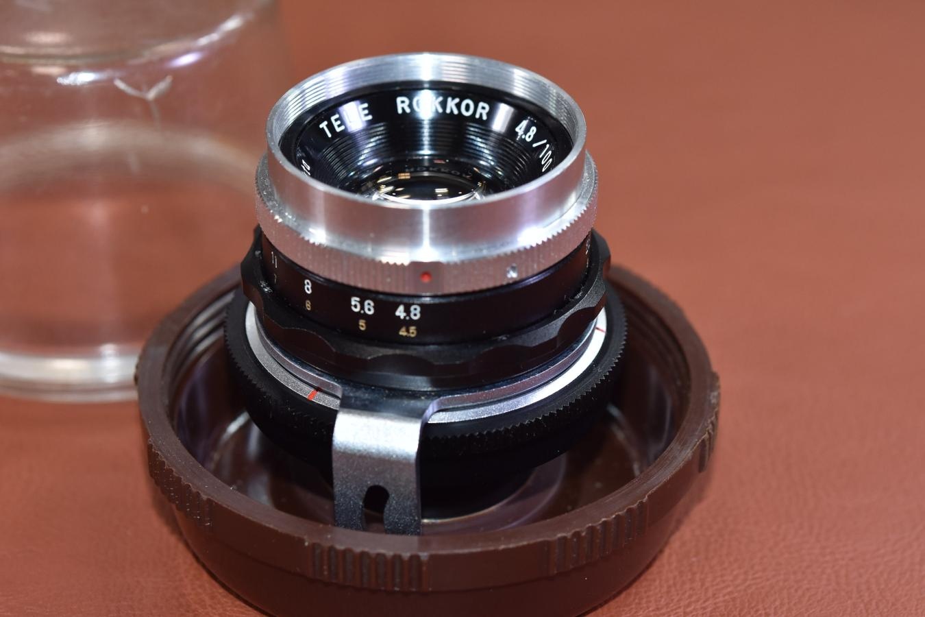 【希 少】Minolta TELE ROKKOR 100mm F4.8 純正ケース付 MINOLTA A用【キレイな物をお探しの方必見!!自信ありの逸品!!】