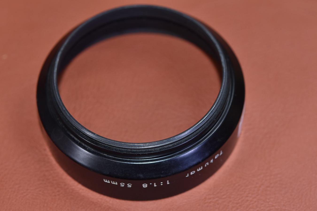 【希 少】ASAHI PENTAX Takumar 55/1.8 METALHOOD 【49mm径ねじ込み式フード】