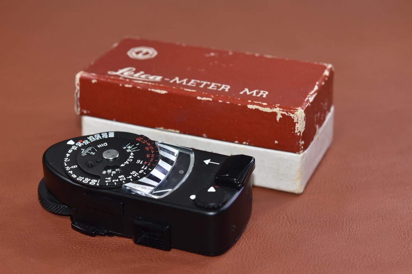 LEICA MR METER Black 元箱付【キレイな物をお探しの方必見!!自信ありの逸品!!】