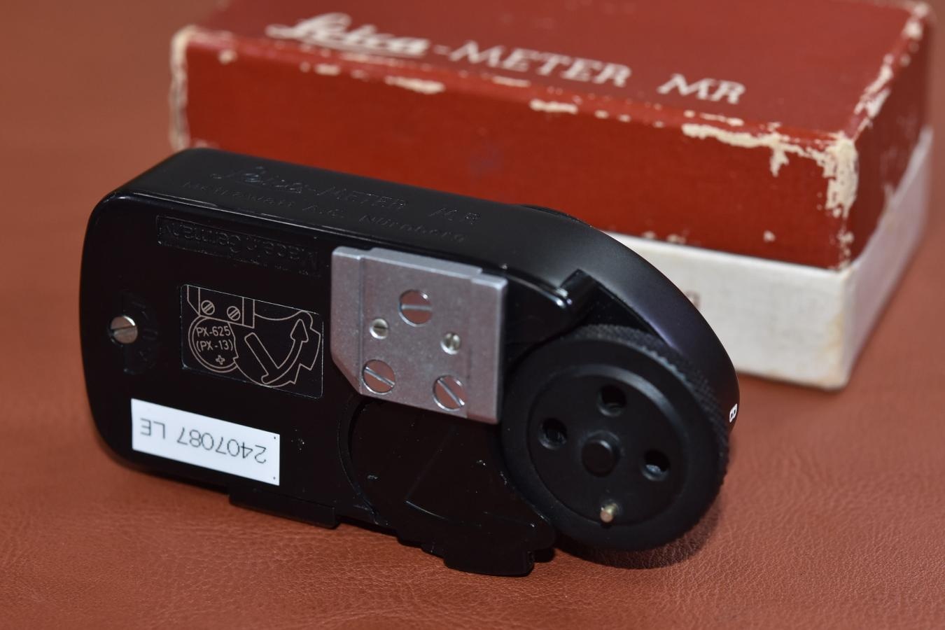 LEICA MR METER Black 元箱付【キレイな物をお探しの方必見!!自信ありの逸品!!】