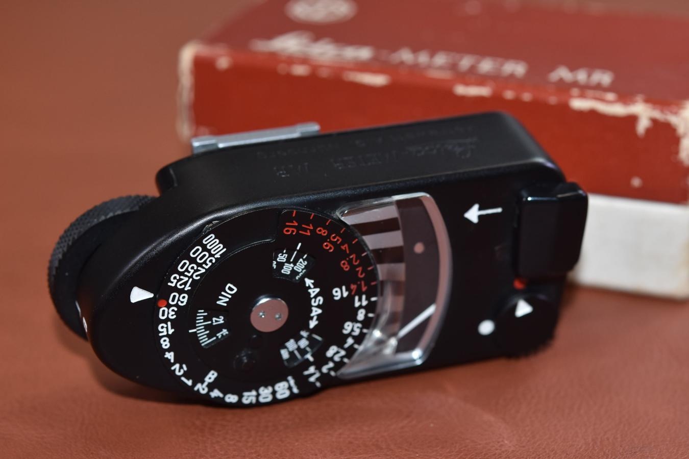LEICA MR METER Black 元箱付【キレイな物をお探しの方必見!!自信ありの逸品!!】