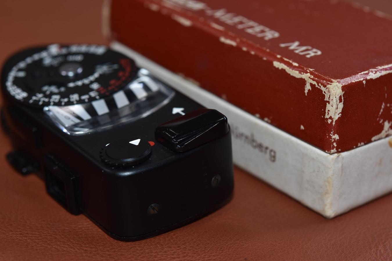 LEICA MR METER Black 元箱付【キレイな物をお探しの方必見!!自信ありの逸品!!】