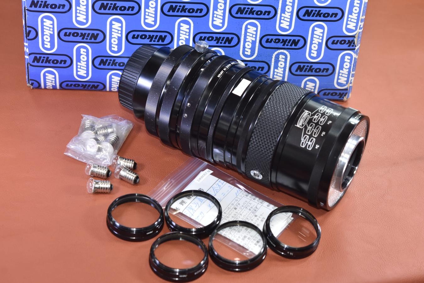 日本光学 Nippon Kogaku Medical-NIKKOR Auto 200mm F5.6 整備済 【アクセサリー類充実しいろいろ揃っています】